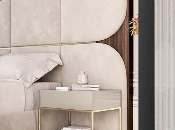 Дизайнерская кровать Sakya Bed Suspended Base 2