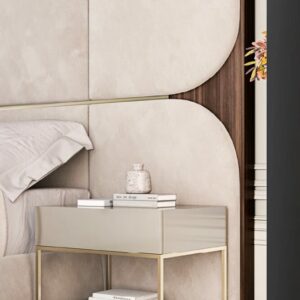 Дизайнерская кровать Sakya Bed Closed Base от Evanyrouse (Португалия)