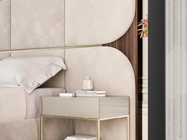 Дизайнерская кровать Sakya Bed Closed Base от Evanyrouse (Португалия)