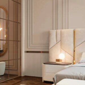 Дизайнерская кровать Vercelli Bed with Closed Base от Evanyrouse (Португалия)