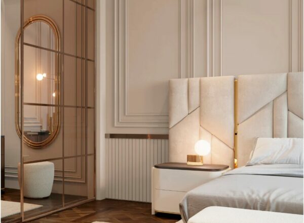 Дизайнерская кровать Vercelli Bed with Closed Base от Evanyrouse (Португалия)