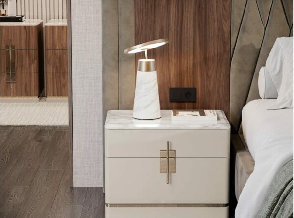 Дизайнерская кровать Batha III Bed Suspended Base 2