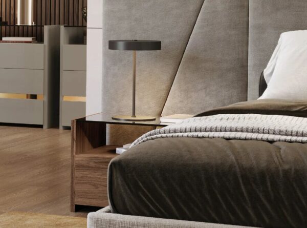 Дизайнерская кровать Kugha Bed Closed Base от Evanyrouse (Португалия)