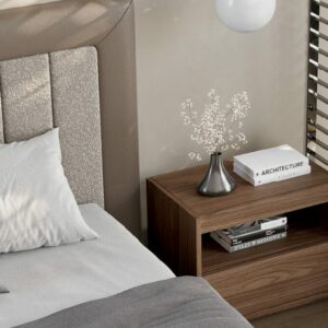 Дизайнерская кровать Hilay II Bed Suspended Base от Evanyrouse (Португалия)