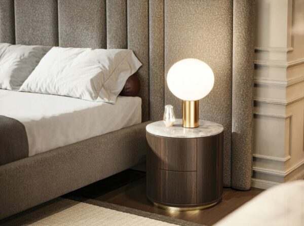 Дизайнерская кровать Dharmi II Bed Suspended Base 2