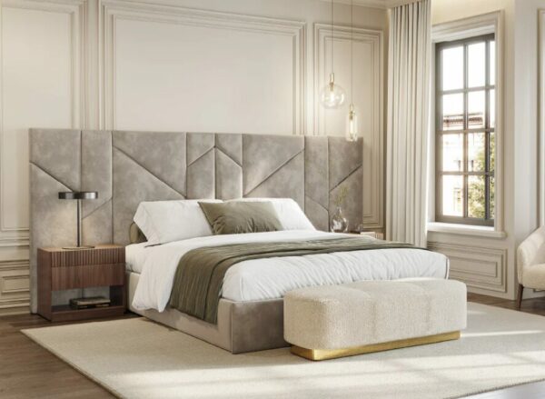 Дизайнерская кровать Vercelli III Bed with Closed Base 2