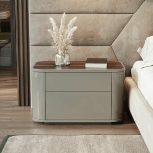 Дизайнерская кровать Haga II Bed Closed Base от Evanyrouse (Португалия)