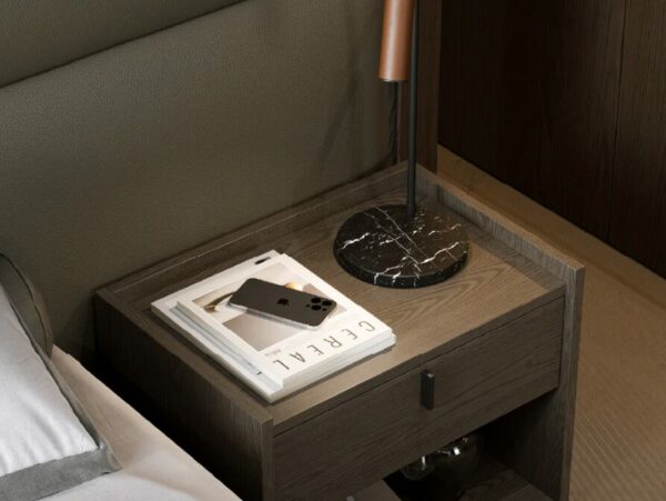 Дизайнерская прикроватная тумбочка Colline 2 Drawer Bedside Table 2