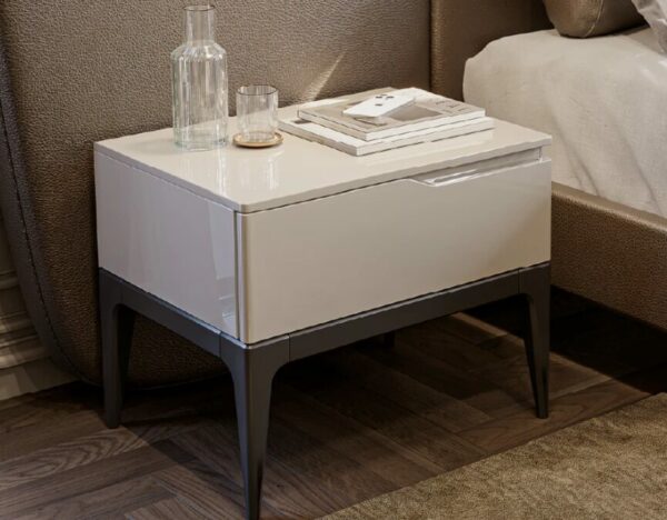 Дизайнерская прикроватная тумбочка Guzi 2 Drawer Bedside Table 2