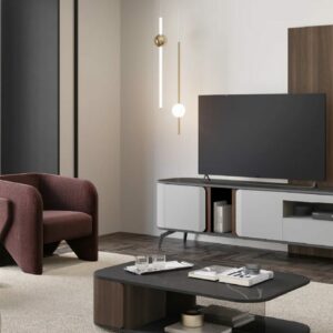 Дизайнерская ТВ-тумба Tepui 2 Doors + 1 Drawer 210cm With Feet от Evanyrouse (Португалия)