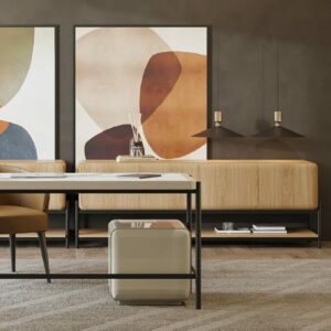 Дизайнерская ТВ-тумба Kaori 4-Door от Evanyrouse (Португалия)