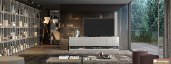 Дизайнерская ТВ-тумба Ellender 4-Door от Evanyrouse (Португалия)