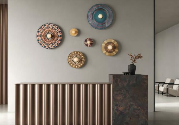 Итальянская настенная лампа Caleide Eos от De Castelli