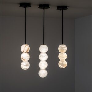 Дизайнерский подвесной светильник RAÏM от United Alabaster (Испания)