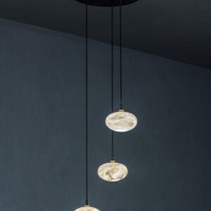 Дизайнерский подвесной светильник OVAL от United Alabaster (Испания)