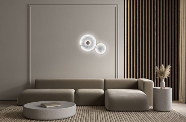 Дизайнерская настенная лампа NUVOL WS от United Alabaster (Испания)