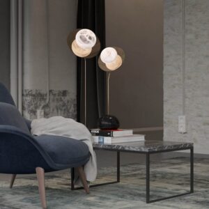 Дизайнерский напольный торшер REFLEX от United Alabaster (Испания)