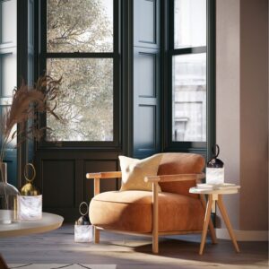 Дизайнерская настольная лампа WIRELESS GLANS от United Alabaster (Испания)