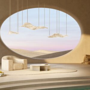 Дизайнерский подвесной светильник AIRE от United Alabaster (Испания)