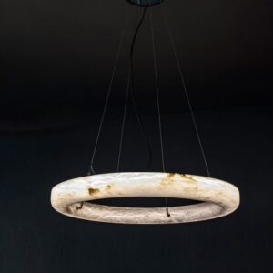 Дизайнерский подвесной светильник RING от United Alabaster (Испания)