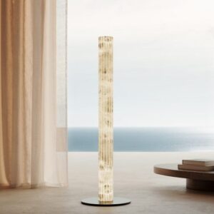 Дизайнерский напольный торшер ROLLER FLOOR от United Alabaster (Испания)