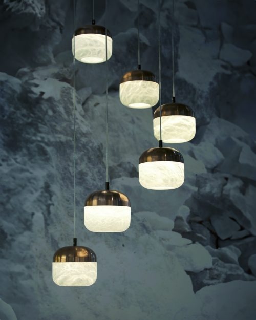 Дизайнерский подвесной светильник COPPER от United Alabaster (Испания)