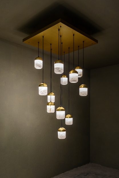 Дизайнерский подвесной светильник GLANS от United Alabaster (Испания)