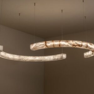 Дизайнерский подвесной светильник KLEO от United Alabaster (Испания)