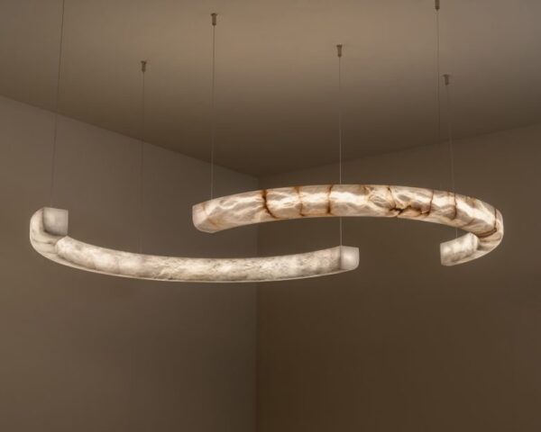 Дизайнерский подвесной светильник KLEO от United Alabaster (Испания)