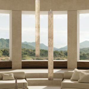 Дизайнерский подвесной светильник VERTICAL ROLLER 2