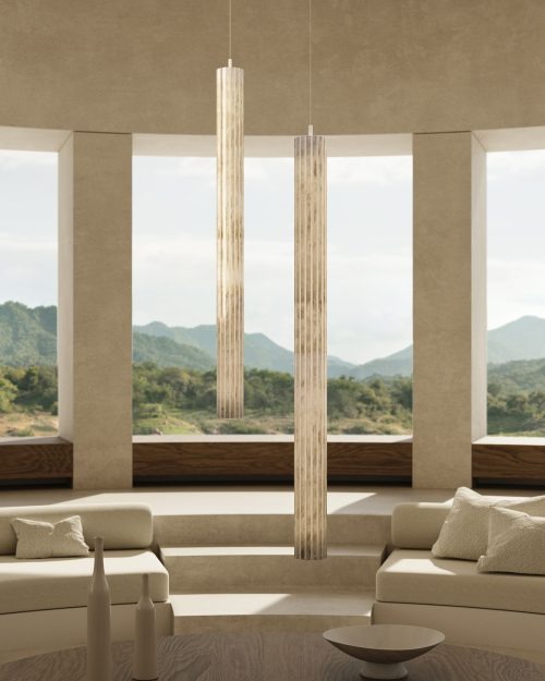 Дизайнерский подвесной светильник VERTICAL ROLLER 2