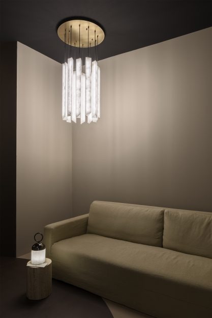 Дизайнерский подвесной светильник TRIANGULAR TUBE 3