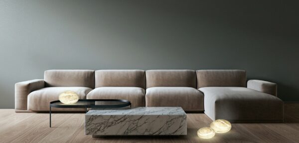 Дизайнерская настольная лампа WIRELESS OVAL 3