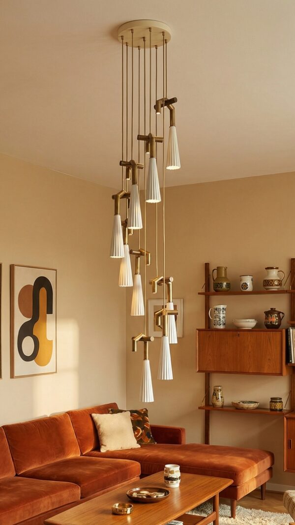 Итальянский подвесной светильник 2026 - Aqua от Esperia