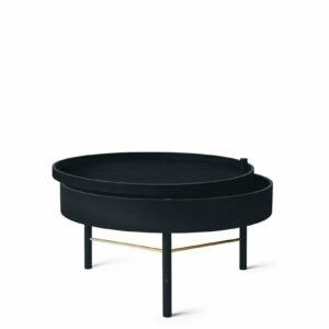 Итальянский столик Turning - Black Ash от Audo