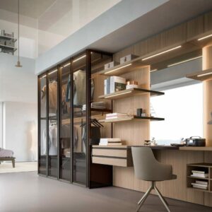 Итальянская гардеробная Panorama от SANGIACOMO