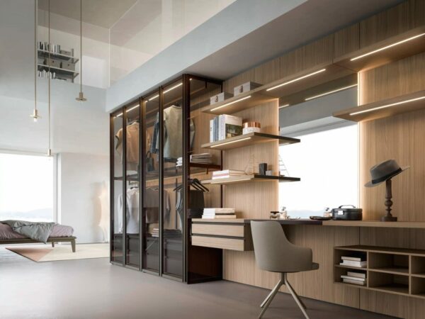 Итальянская гардеробная Panorama от SANGIACOMO