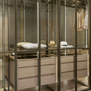 Итальянская гардеробная Glass 5