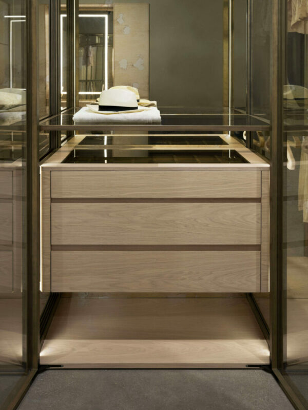 Итальянская гардеробная Glass 4