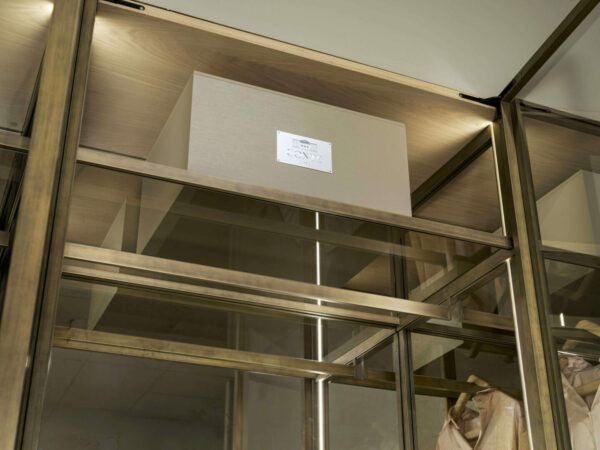 Итальянская гардеробная Glass 2