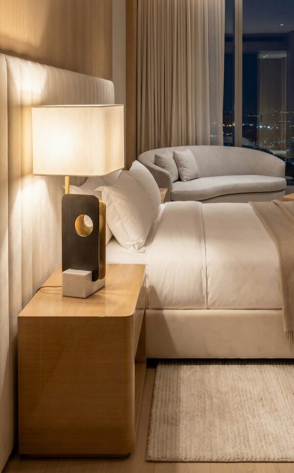 Итальянская настольная лампа Due e Tre Piastre 3