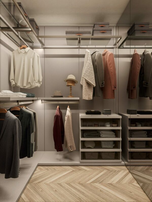 Итальянский шкаф Armadio con Boiserie 4