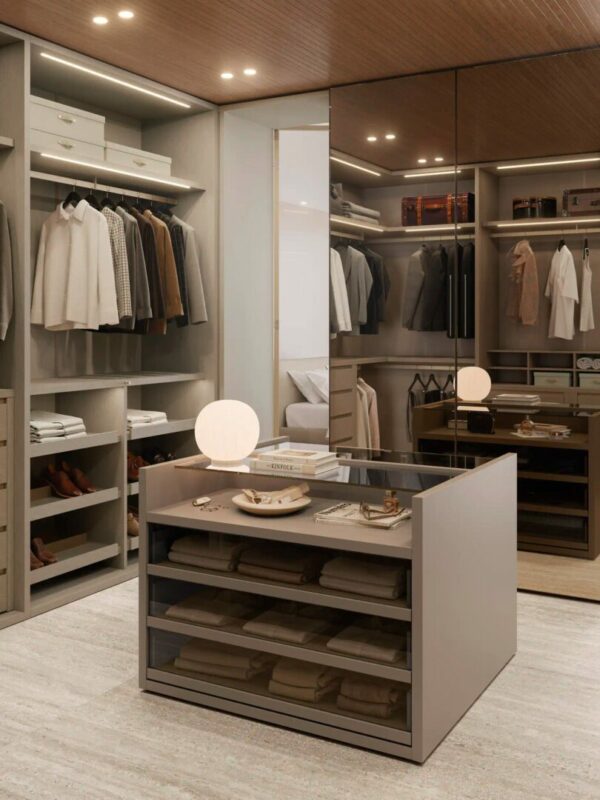 Итальянская гардеробная Atollo от SANGIACOMO