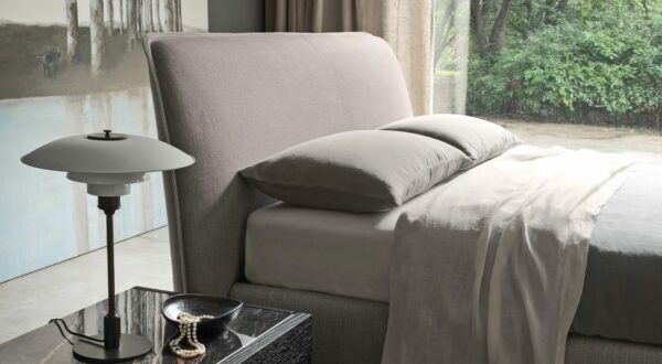 Итальянская кровать Peplo Imbottito от SANGIACOMO