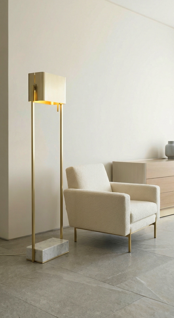 Итальянский напольный торшер Vega 3