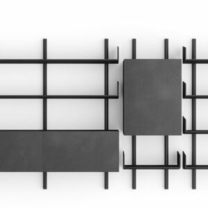 Итальянский стеллаж Brera 23 от Gallotti&Radice