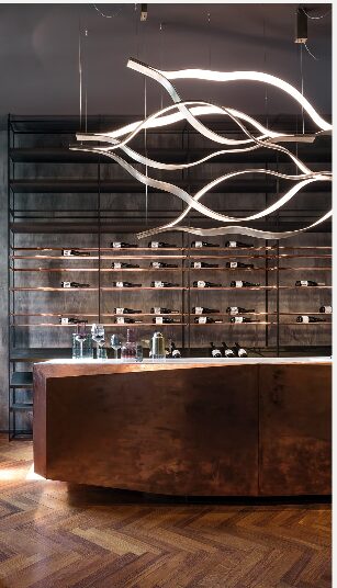 Итальянская люстра Tape 3