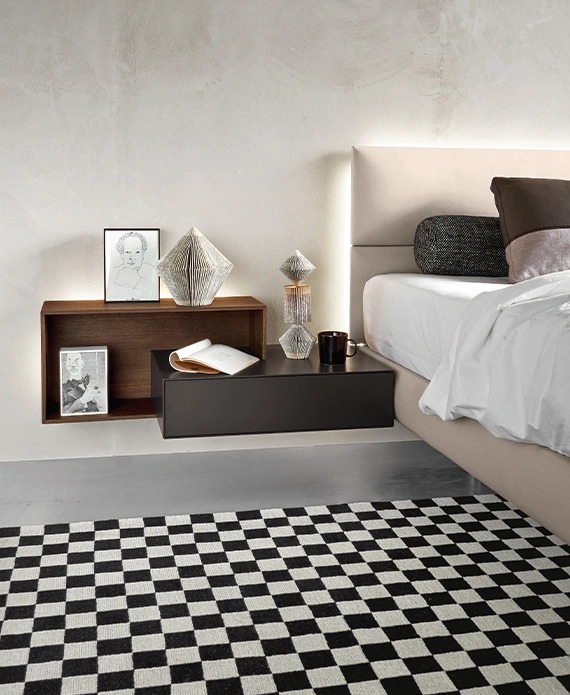 Итальянская прикроватная тумбочка Domino Componibile от SANGIACOMO