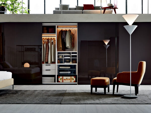 Итальянский шкаф Gliss Master-A Filo от Molteni
