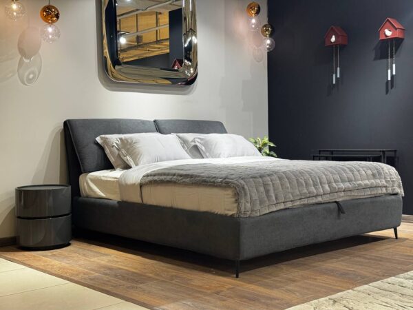 Итальянская кровать AFAIA 160*200 Серая 6